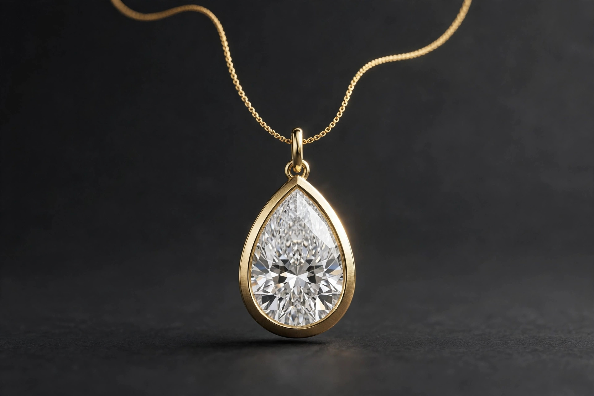 Moissanite pendant